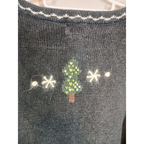 Vintage Grandpa‎ Ugly Christmas Nutcracker Cardigan Sweater Size L - Picture 3 of 7